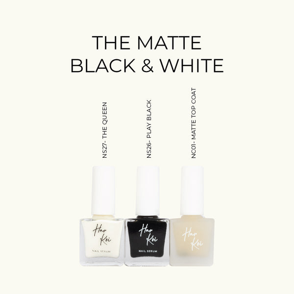 The Matte Black & White